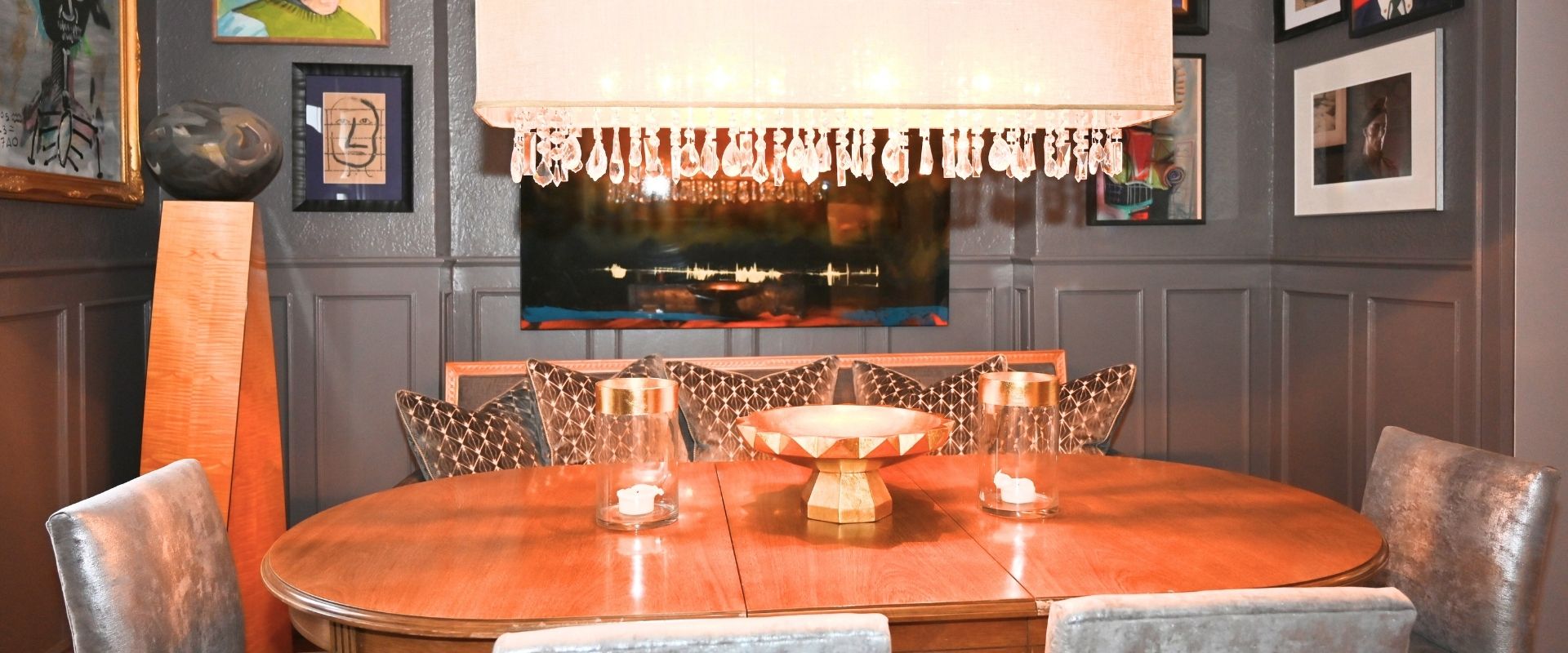 Dining room interior at Atelier 1941 Toronto