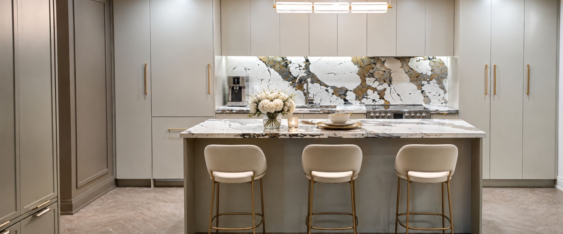 Interior Design Services Toronto | Luxury Custom Kitchen by Daniel Design Studio